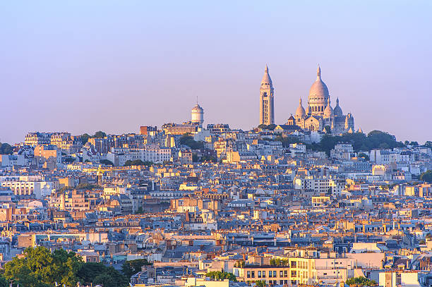 istock cityscape of paris by the sunset 636098232