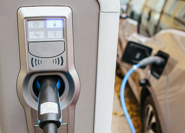 istock Vehicle with an electric motor 636098394