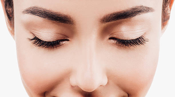 eye woman eyebrow eyes lashes - 鼻 個照片及圖片檔