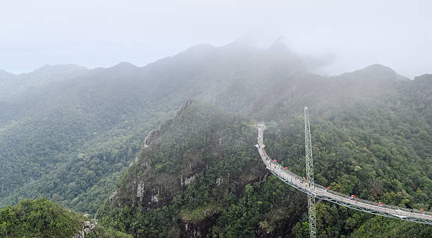 istock Langkawi island Sky Bridge and Cable Car. Malaysia 636101084