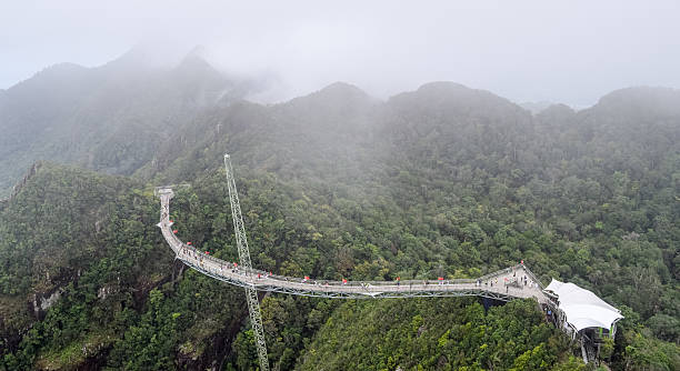 istock Langkawi island Sky Bridge and Cable Car. Malaysia 636101472