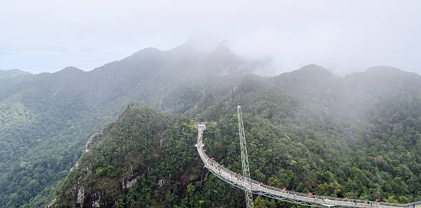 istock Langkawi island Sky Bridge and Cable Car. Malaysia 636101586