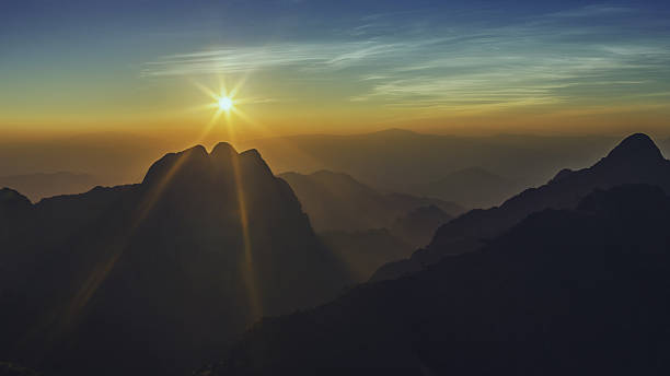 istock Sunset at Doi Luang Chiang Dao in Chiang Mai Thailand 636104846