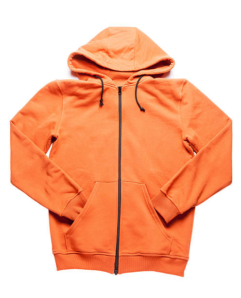 istock orange hoodie isolated on white backgroud 636118462