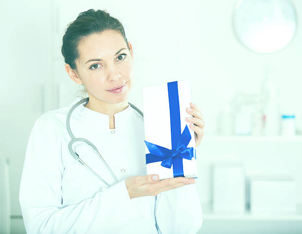 istock Female finnish doctor 636123136