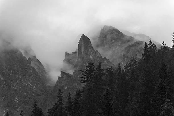 istock Misty mountains. Western Tatra Mountains. Poland 636123168