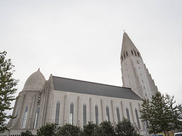 istock Hallgrimskirkja Cathedral in Reykjavik, Iceland 636123410
