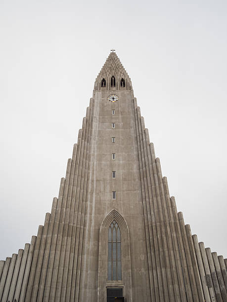 istock Hallgrimskirkja Cathedral in Reykjavik, Iceland 636123480