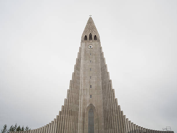 istock Hallgrimskirkja Cathedral in Reykjavik, Iceland 636123512