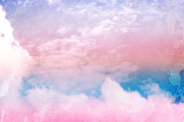 istock grunge Colorful sky background 636134562