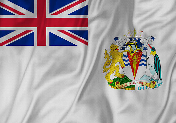 Flagge Des Britischen Antarktis Territoriums Fotos Bilder und