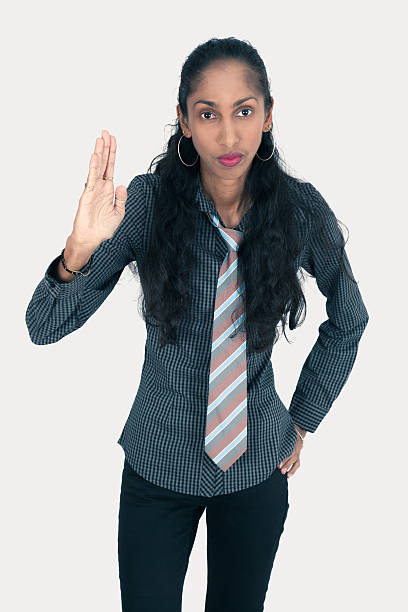 istock Beautiful woman doing different expressions in different 636138338