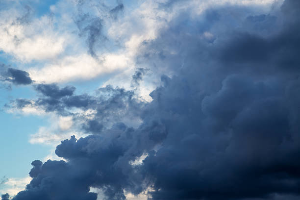 istock Sunset sunrise clouds on sky, nature landscape background 636139414