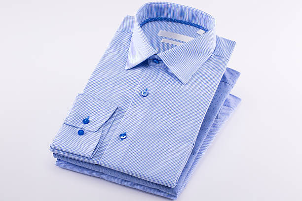istock Classic men's shirts stacked 636140006
