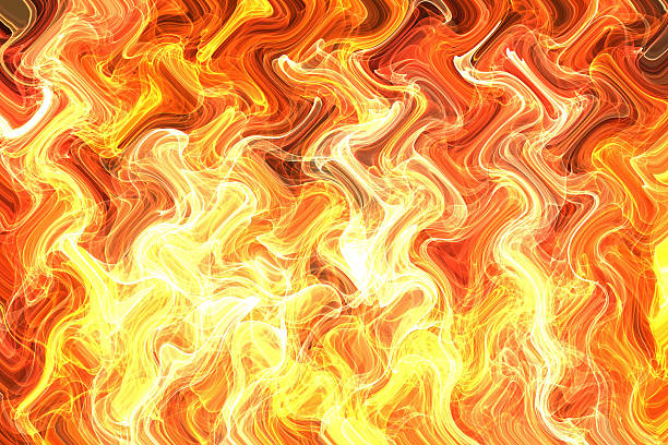 istock Painting glowing colorful for background. 636140188