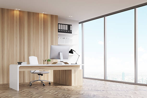 istock Office of the company head 636142502