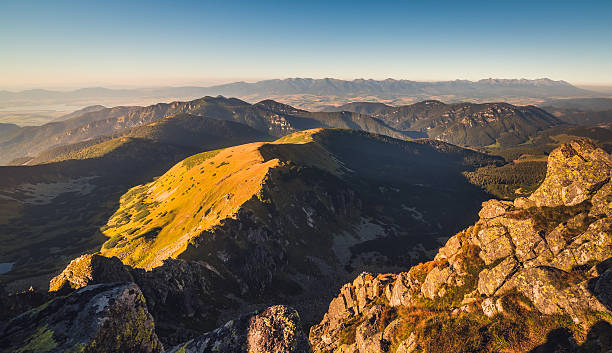 istock Mountain Landscape in Golden Light 636151512