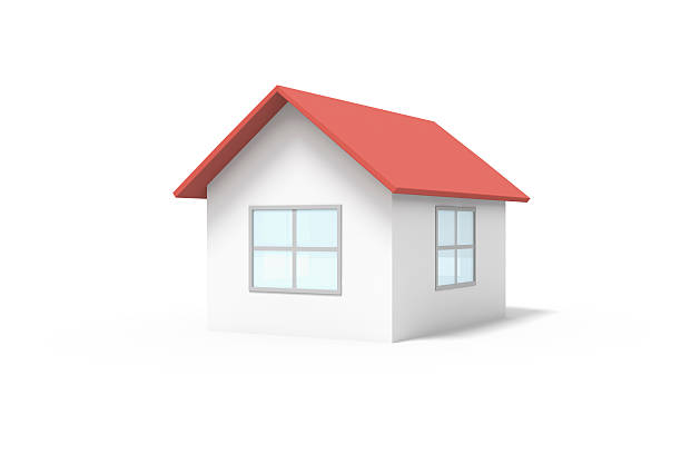 istock House, Home Isolated on White 636154556