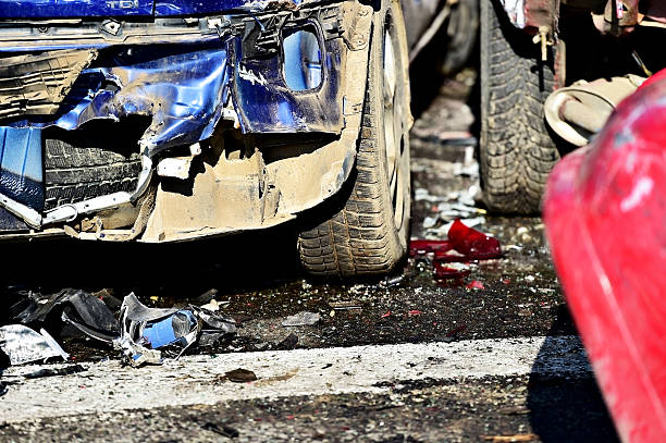 istock Damage automobile after a car crash 636156712