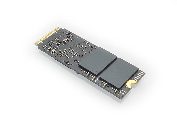 istock M2 high speed SSD closeup on white background 636159222