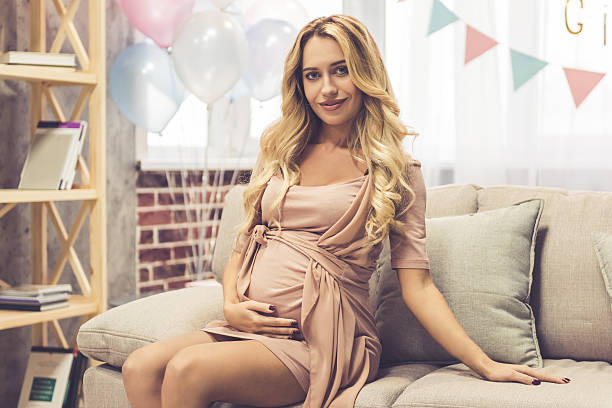 istock Beautiful pregnant woman 636160828