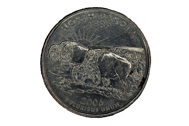 istock North Dakota United States Quarter Tail Side 636161148
