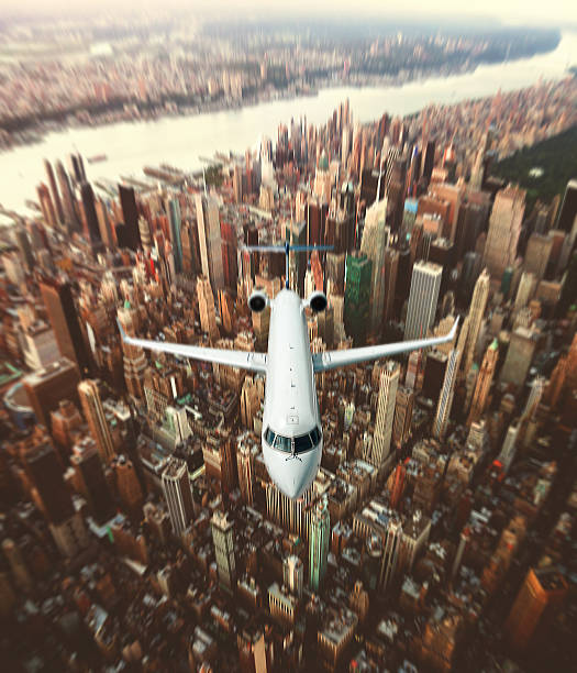 airplane in new york city