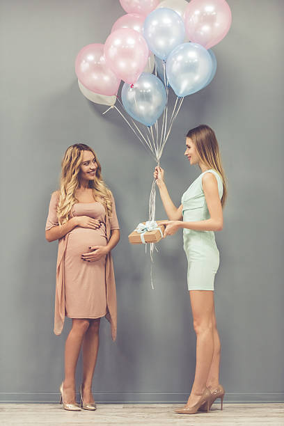 istock Celebrating baby shower 636165334