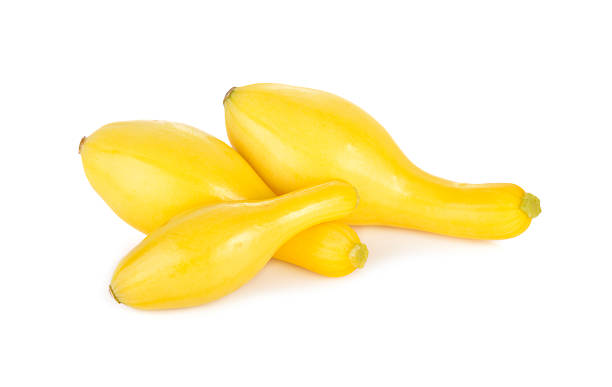istock whole fresh squash crookneck on white background 636170026