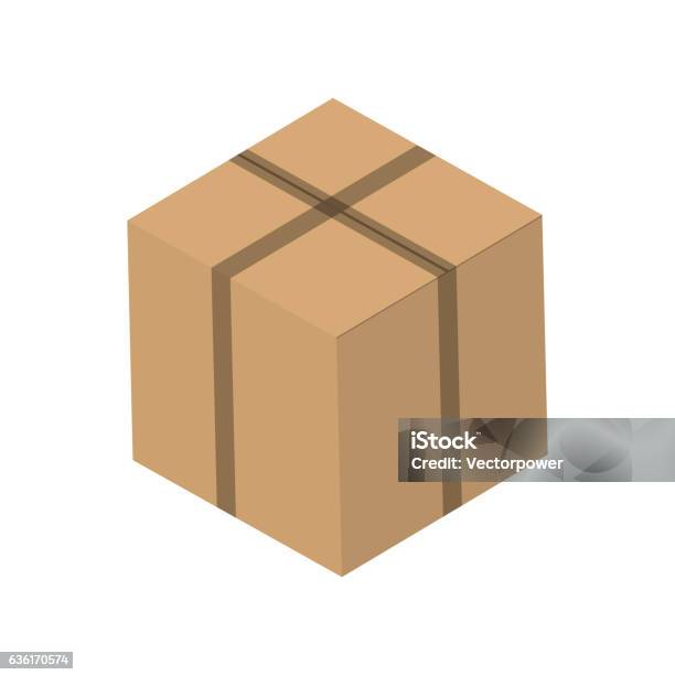 Vector Service Box Move Service Box Vector Illustration Stock Illustration - Download ...