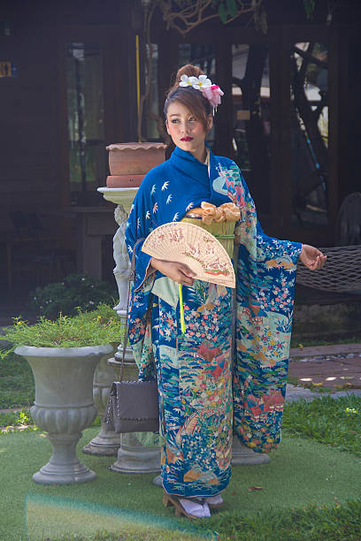 istock Yukata Girl 636172092