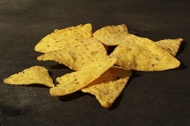 istock tortilla chips on black wood background 636185260
