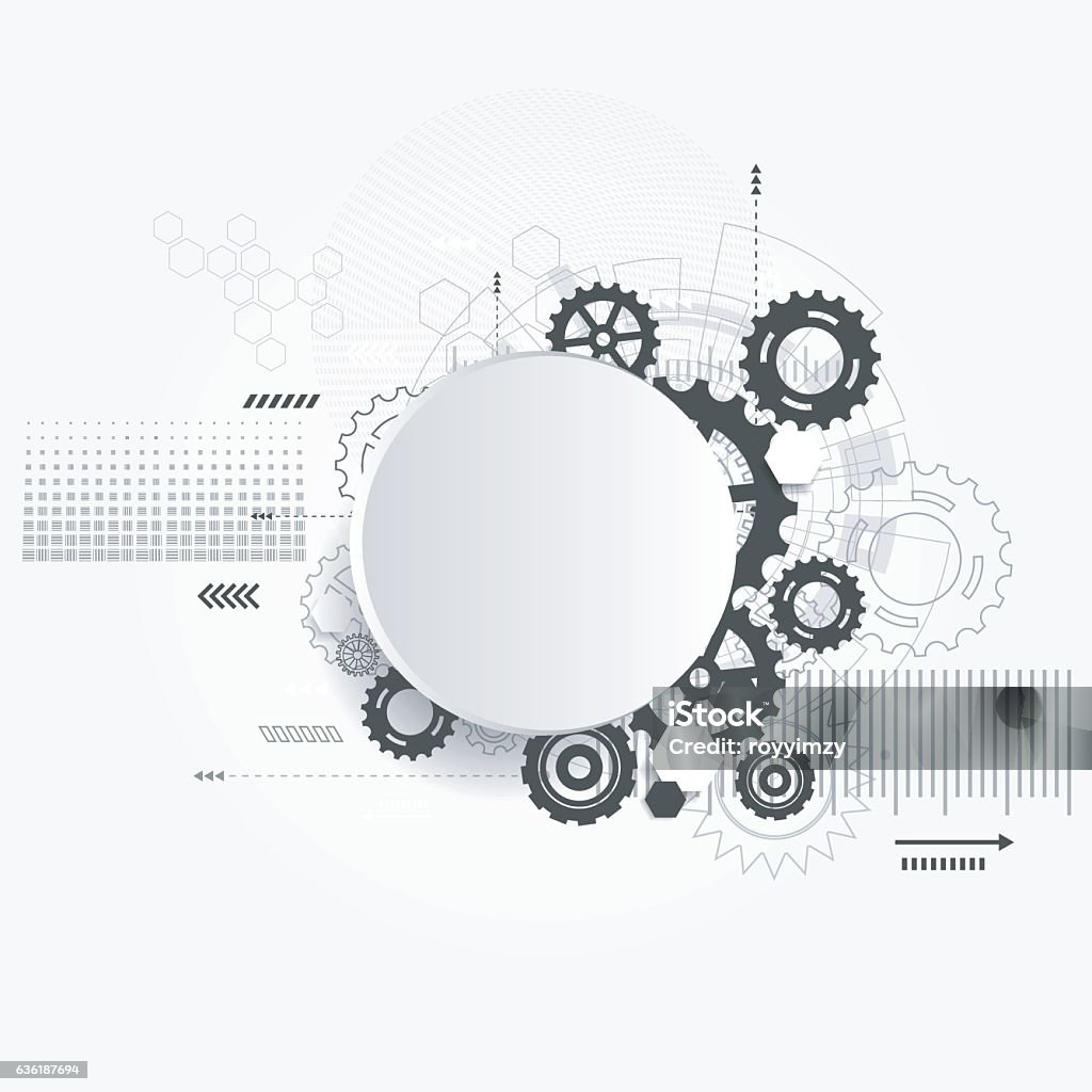 Abstract Technology Background Stock Illustration - Download Image Now ...
