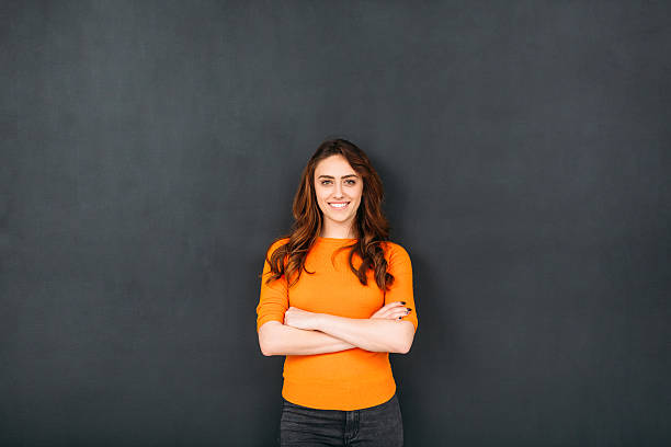 istock Woman In Front of Blackboard 636188020