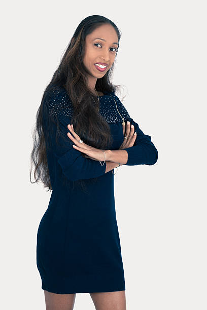 istock Beautiful woman doing different expressions in different 636192232