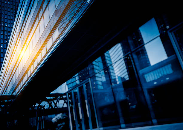istock low angle view of business buildings 636193708