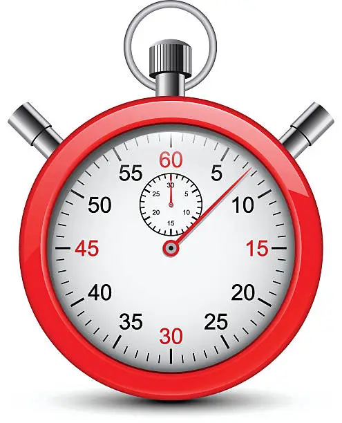 Vector illustration of Stopwatch