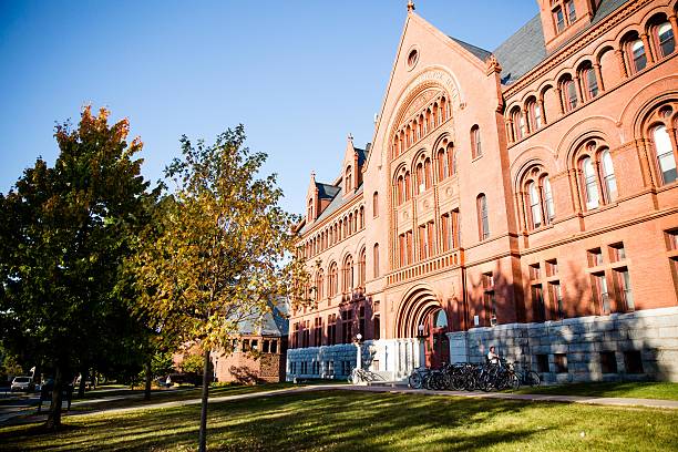 Afternoon in the University quite and tranquil  campus stock pictures, royalty-free photos & images