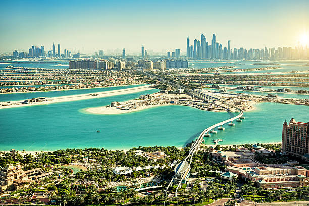 istock The Palm Jumeirah, Dubai, UAE 636201280