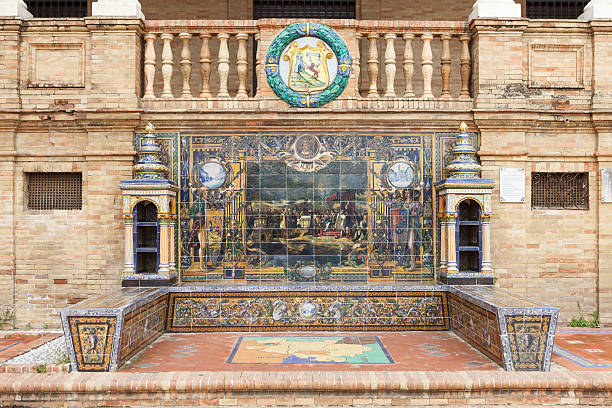 istock Plaza de Espana in Seville 636202188