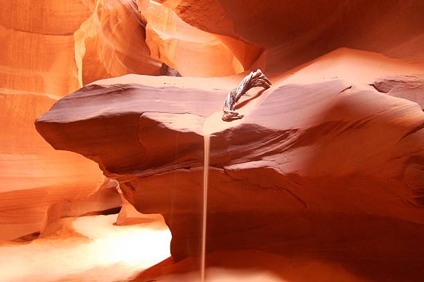 istock Natural hourglass in Antelope Canyon 636203818
