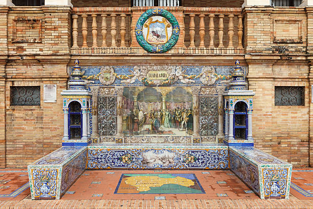 istock Plaza de Espana in Seville 636204784