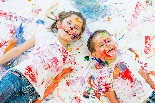 istock Children and Colorful Paint 636205476