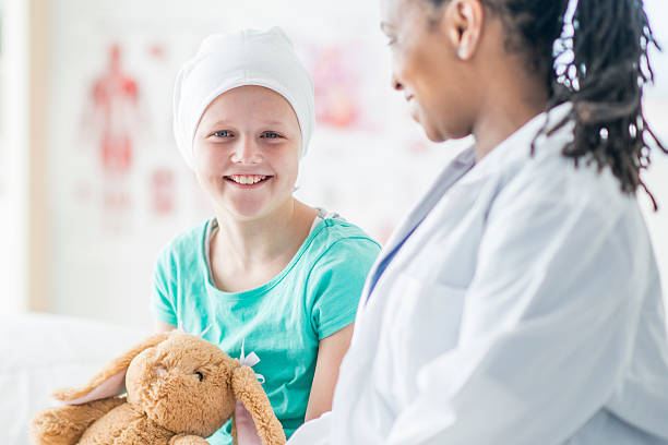 istock Hopeful Child with Cancer 636206554