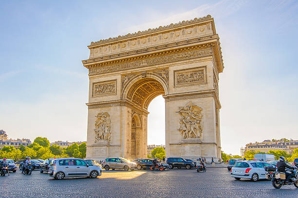 istock Arc de Triomphe in Paris, France 636224820