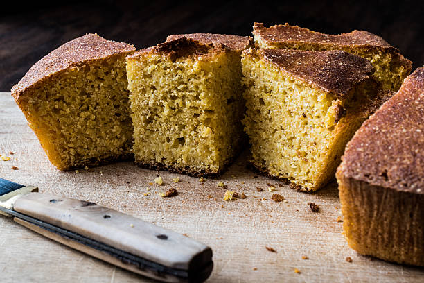 istock Turkish Cornbread / Misir Ekmegi on wooden surface 636228076