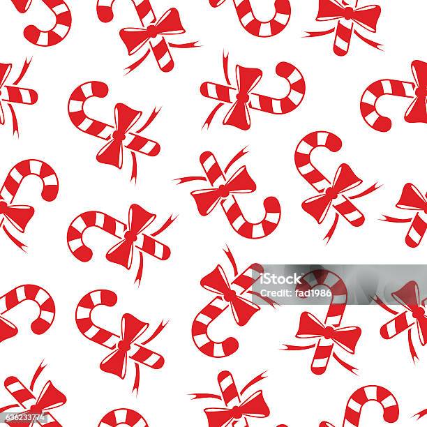 Candy Cane Background Stock Illustration - Download Image Now - Art, Art And Craft, Candy