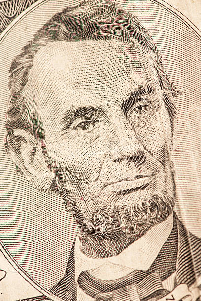 istock Abraham Lincoln close-up portrait 636234184