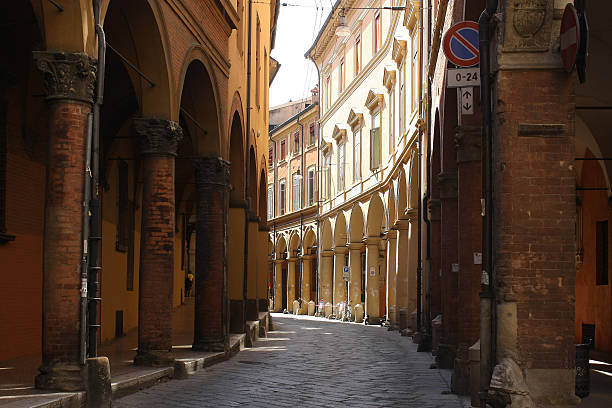 istock Bologna street, Italy 636236002