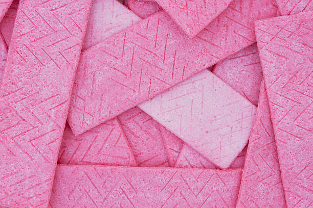 Pink Bubble Gum Background Pink Bubble Gum Background that can be used to provide your message chewing gum stock pictures, royalty-free photos & images